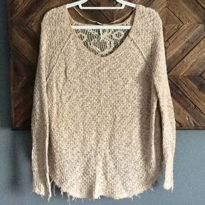 Free People crochet top